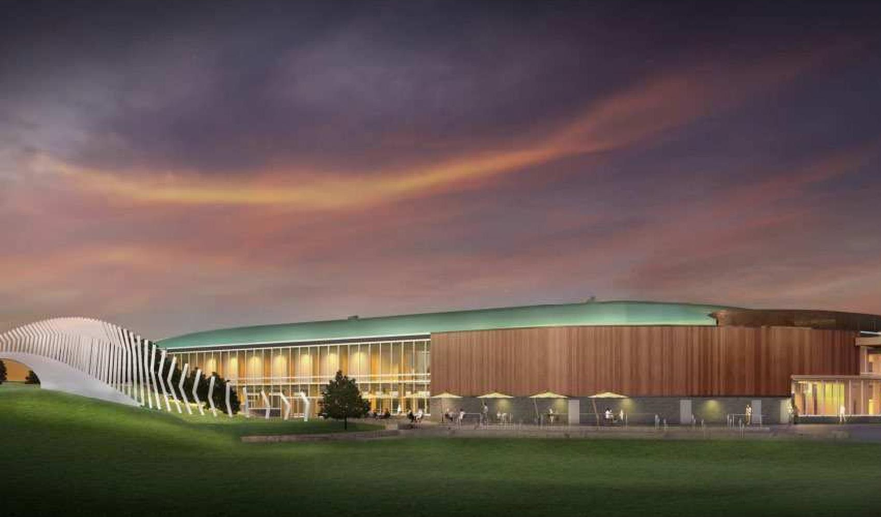 Rendering of building from page 1 of the file '2024-09-10 - Urban Design Review Panel Report - Rev 1 - D07-12-24-0082'