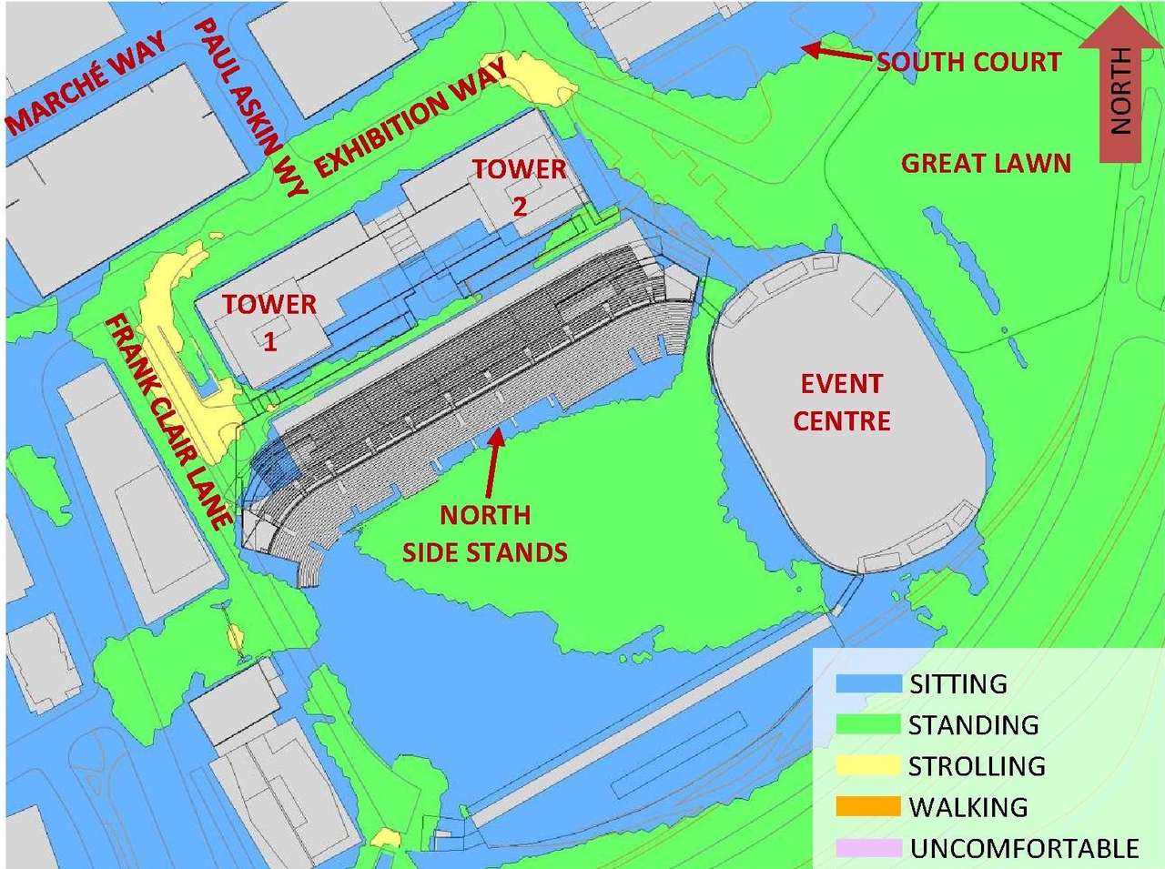 Construction site plan for project from page 108 of the file '2024-09-10 - Urban Design Review Panel Report - Rev 1 - D07-12-24-0082'