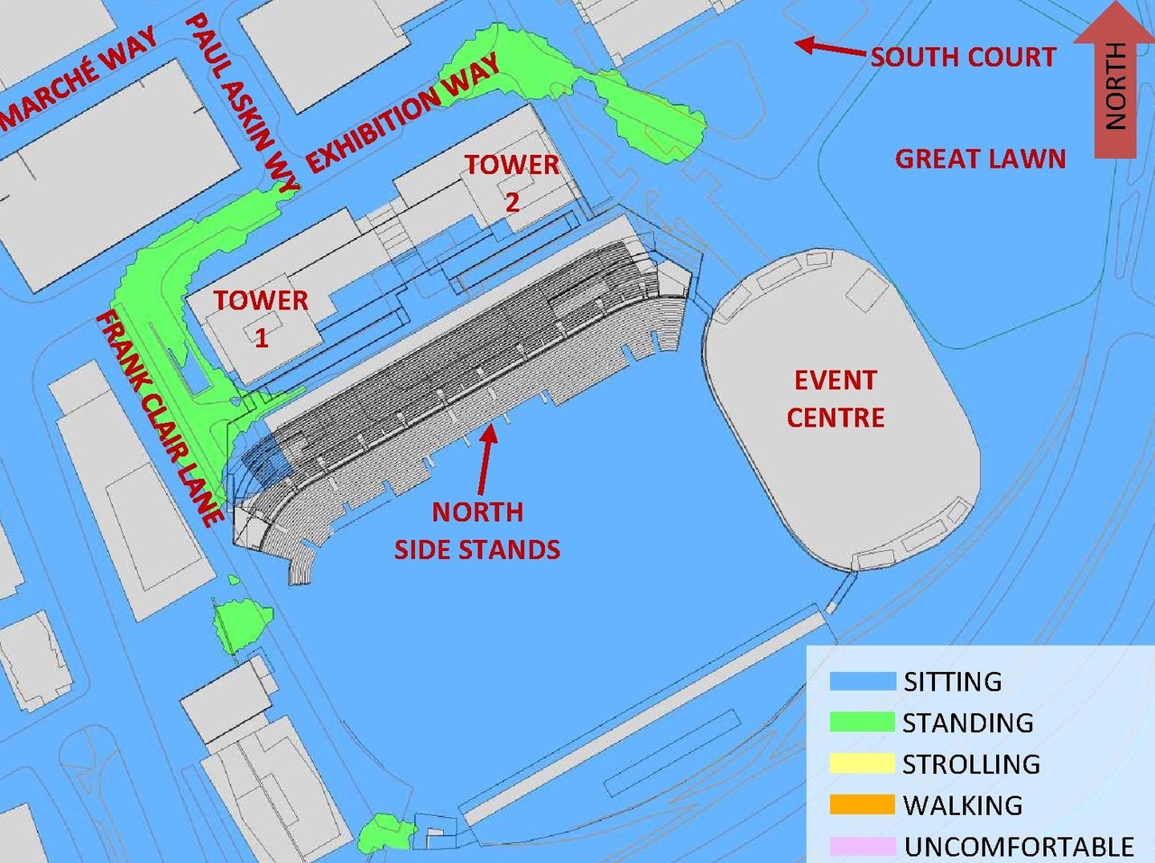 Construction site plan for project from page 109 of the file '2024-09-10 - Urban Design Review Panel Report - Rev 1 - D07-12-24-0082'