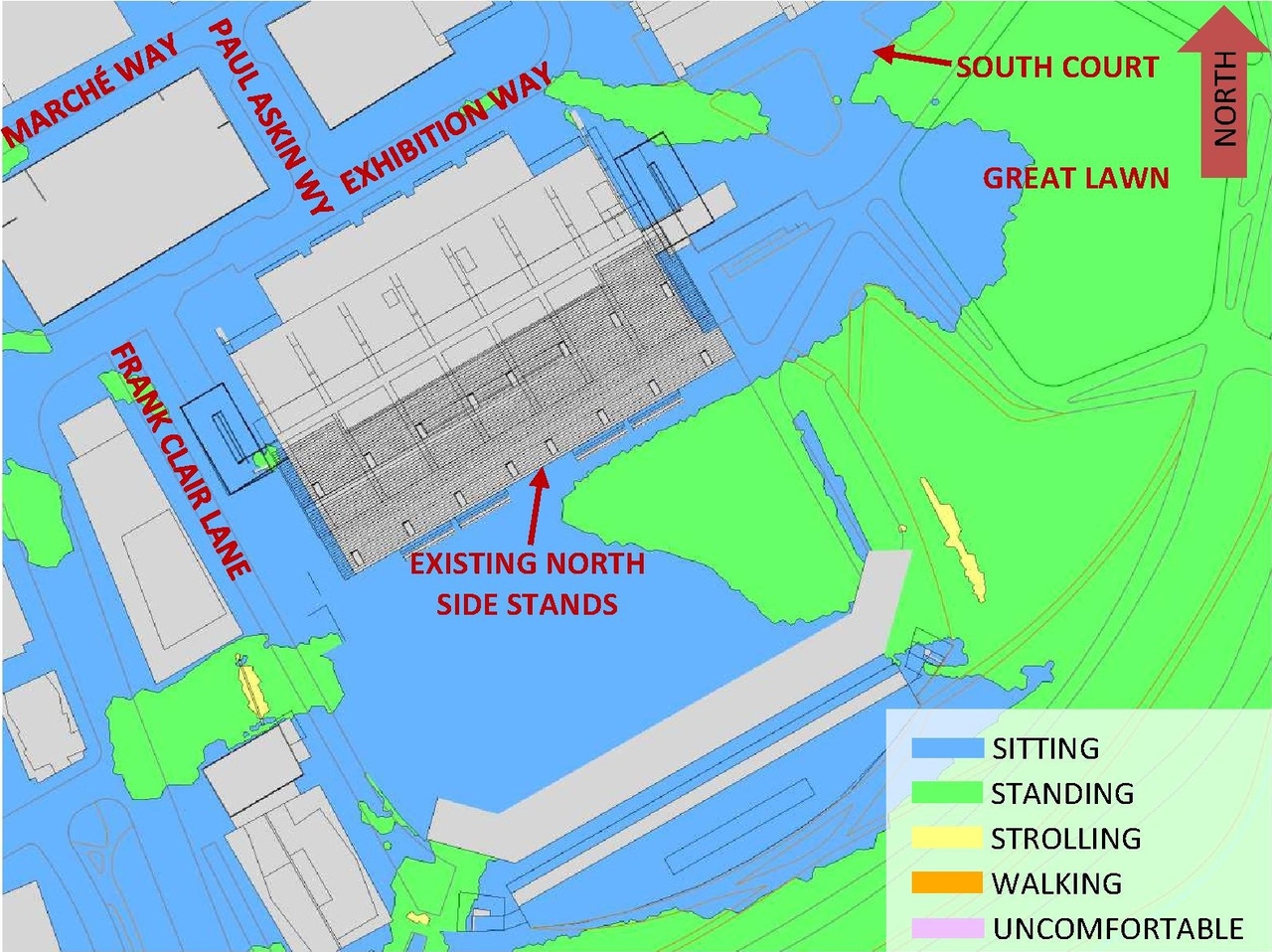 Construction site plan for project from page 111 of the file '2024-09-10 - Urban Design Review Panel Report - Rev 1 - D07-12-24-0082'