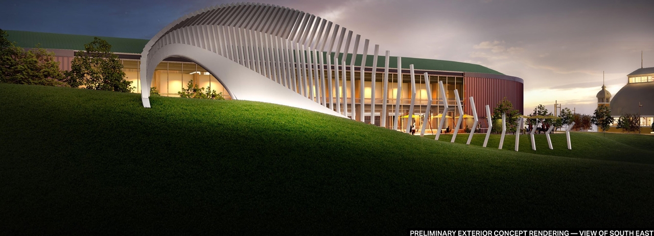 Rendering of building from page 18 of the file '2024-09-10 - Urban Design Review Panel Report - Rev 1 - D07-12-24-0082'