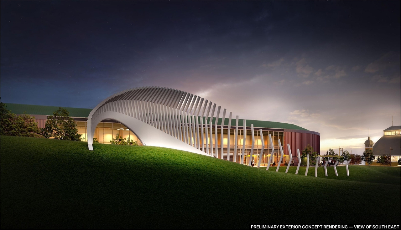 Rendering of building from page 18 of the file '2024-09-10 - Urban Design Review Panel Report - Rev 1 - D07-12-24-0082'