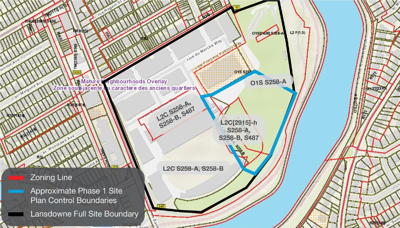 Construction site plan for project from page 22 of the file '2024-09-10 - Urban Design Review Panel Report - Rev 1 - D07-12-24-0082'