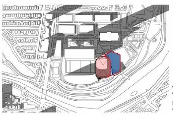 Construction site plan for project from page 29 of the file '2024-09-10 - Urban Design Review Panel Report - Rev 1 - D07-12-24-0082'