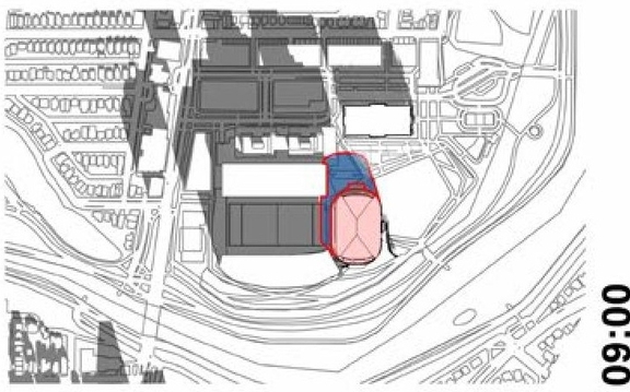 Construction site plan for project from page 29 of the file '2024-09-10 - Urban Design Review Panel Report - Rev 1 - D07-12-24-0082'