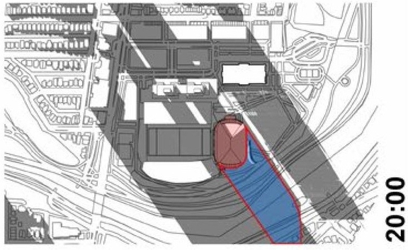 Construction site plan for project from page 29 of the file '2024-09-10 - Urban Design Review Panel Report - Rev 1 - D07-12-24-0082'