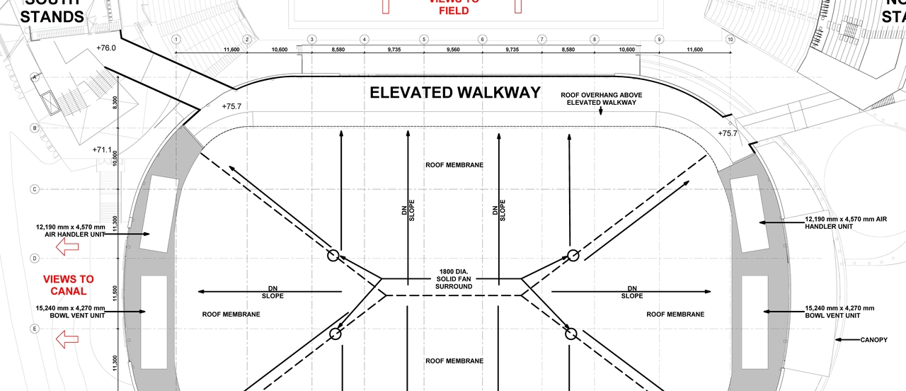 Construction site plan for project from page 53 of the file '2024-09-10 - Urban Design Review Panel Report - Rev 1 - D07-12-24-0082'