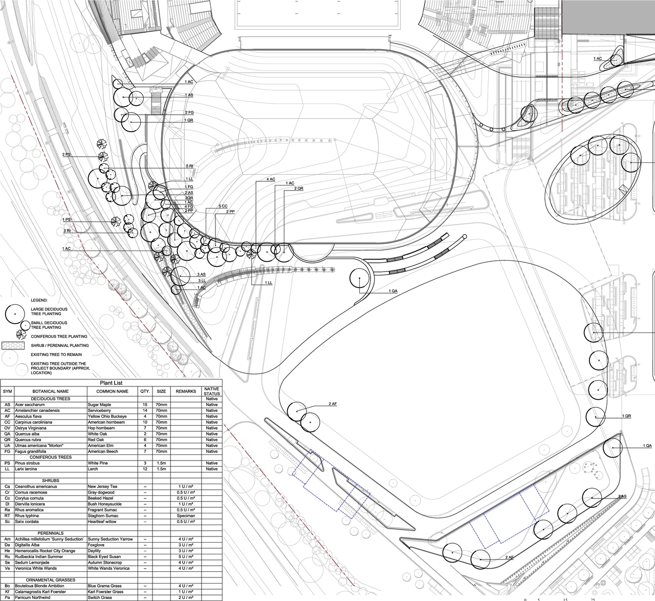 Construction site plan for project from page 57 of the file '2024-09-10 - Urban Design Review Panel Report - Rev 1 - D07-12-24-0082'