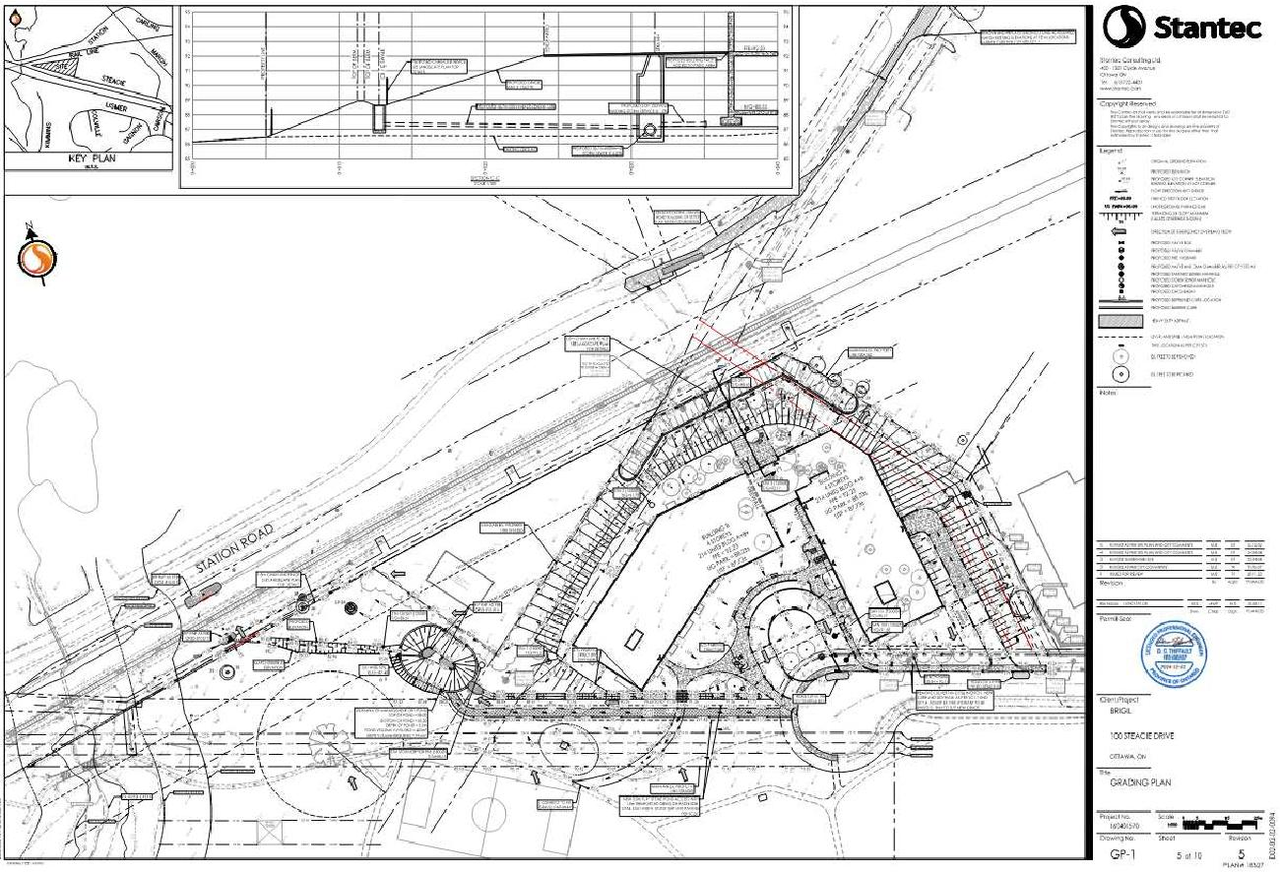 Construction site plan for project from page 27 of the file '2024-12-06 - Urban Design Brief - D07-12-24-0086'