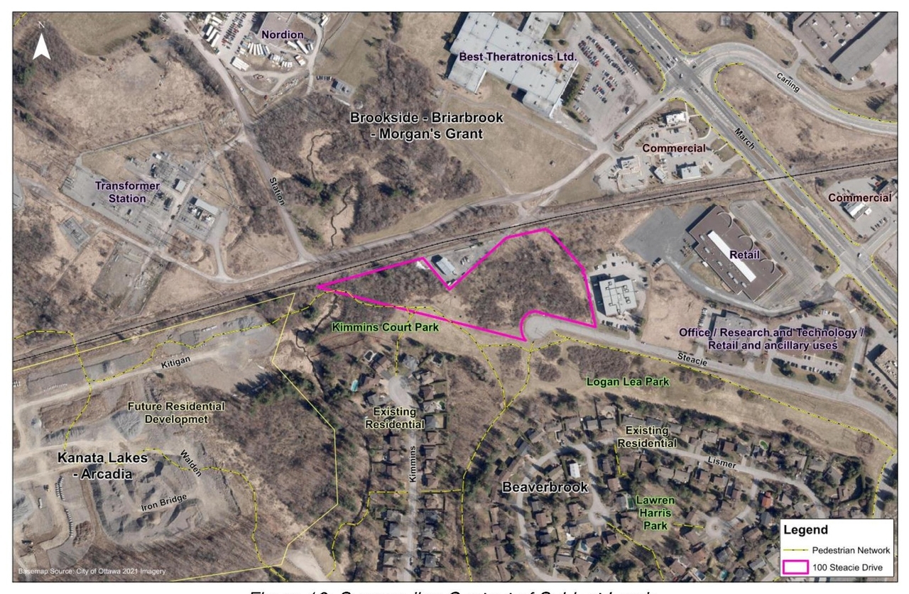 Construction site plan for project from page 33 of the file '2024-12-06 - Urban Design Brief - D07-12-24-0086'