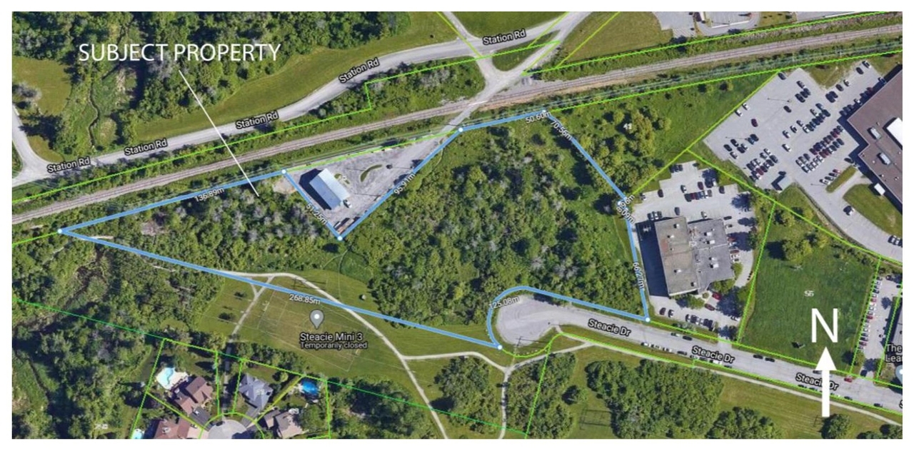 Construction site plan for project from page 4 of the file '2024-12-06 - Urban Design Brief - D07-12-24-0086'