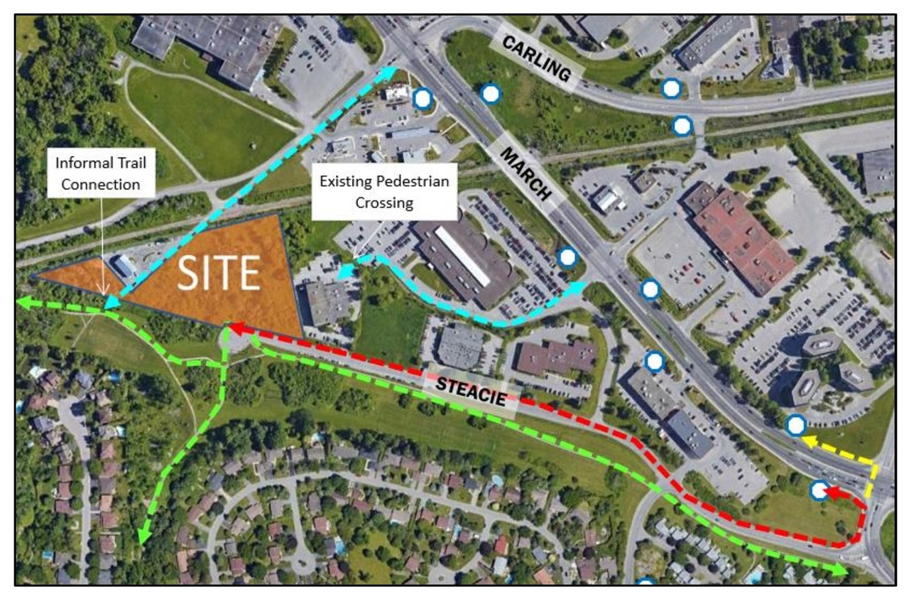 Construction site plan for project from page 42 of the file '2024-12-06 - Urban Design Brief - D07-12-24-0086'