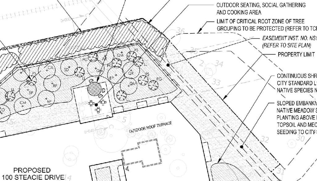 Construction site plan for project from page 9 of the file '2024-12-06 - Urban Design Brief - D07-12-24-0086'