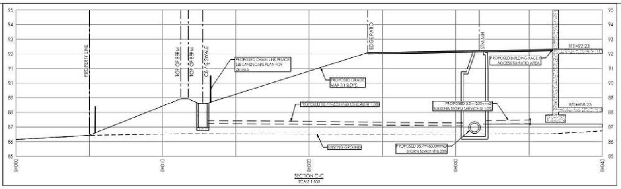 Construction site plan for project from page 43 of the file '2024-08-12 - Urban Design Brief - D07-12-24-0086'