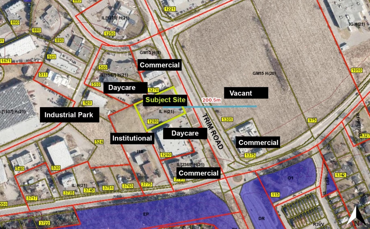 Construction site plan for project from page 30 of the file '2024-08-20 - Urban Design Brief - D07-12-24-0089'