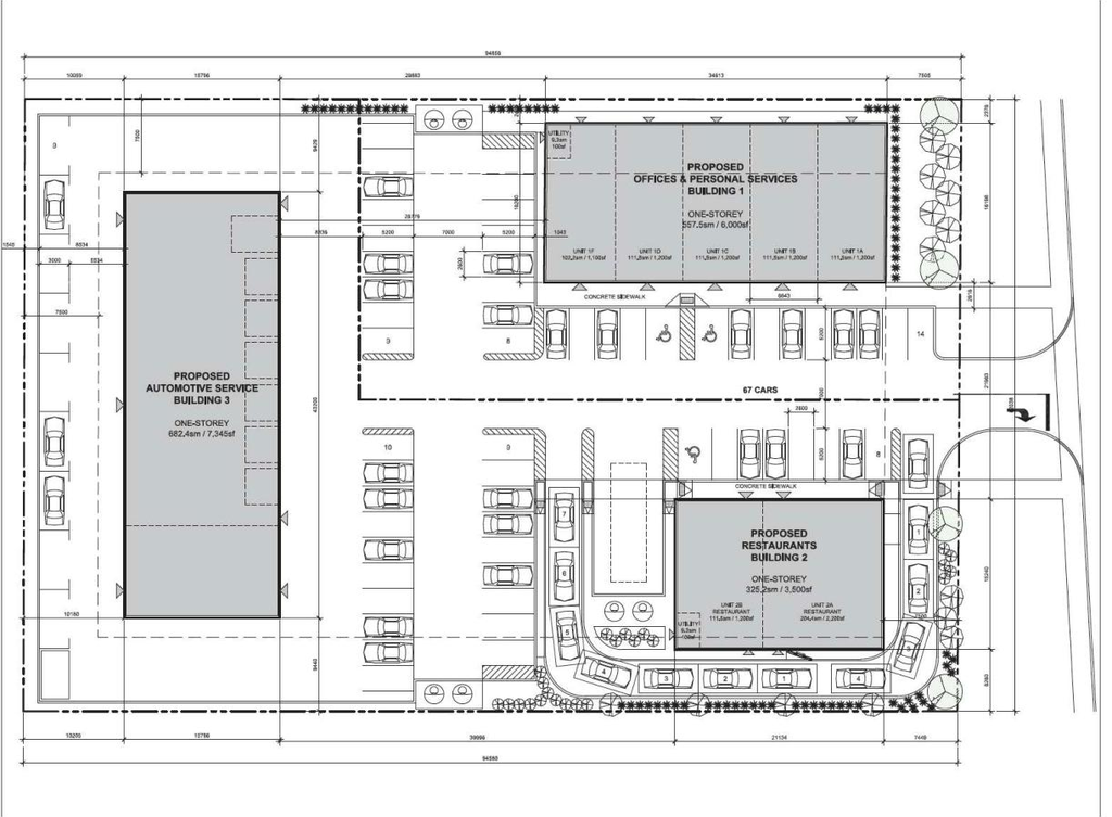 Construction site plan for project from page 39 of the file '2024-08-20 - Urban Design Brief - D07-12-24-0089'