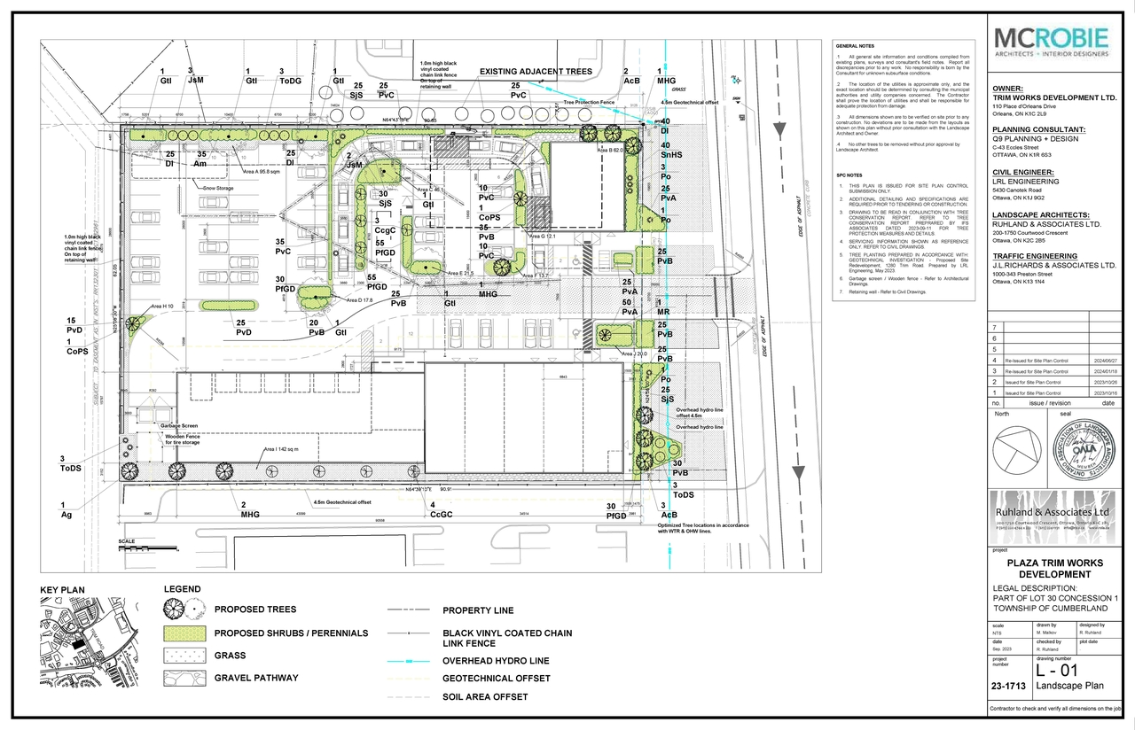 Construction site plan for project from page 50 of the file '2024-08-20 - Urban Design Brief - D07-12-24-0089'