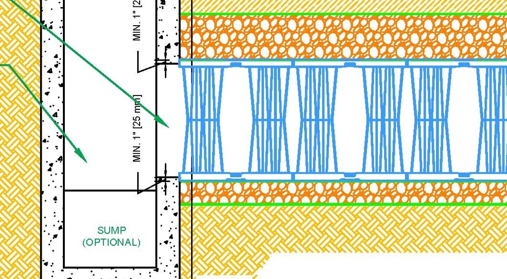 Construction site plan for project from page 6 of the file '2024-10-31 - Infiltration Facility Design Drawings - D07-12-24-0090'