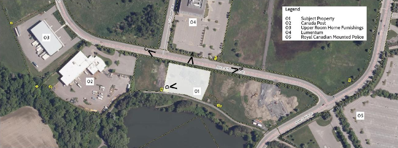 Construction site plan for project from page 3 of the file '2024-08-26 - Design Brief - D07-12-24-0092'