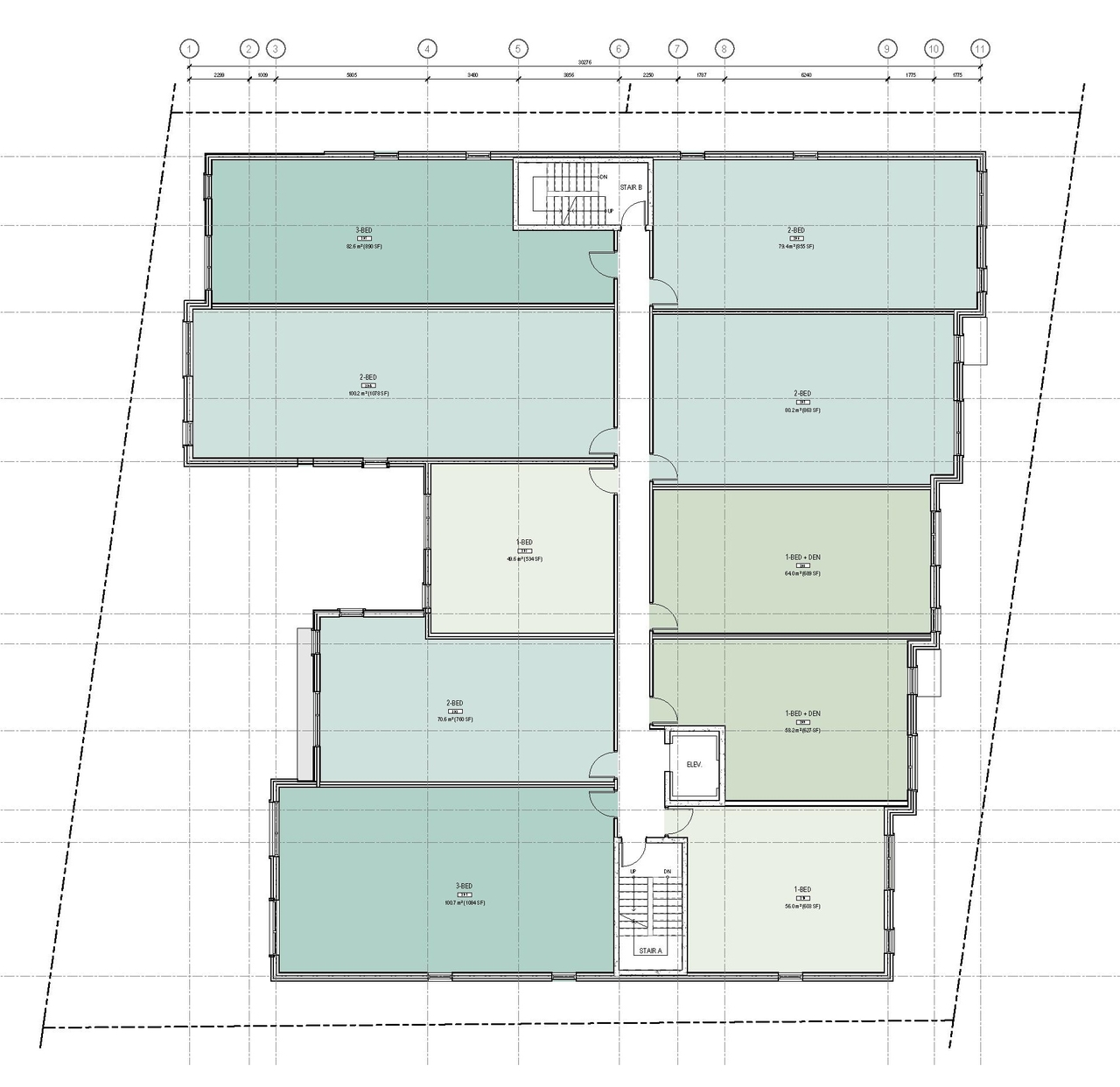 Floor plan for project from page 14 of the file '2024-08-27 - Design Brief - D07-12-24-0095'