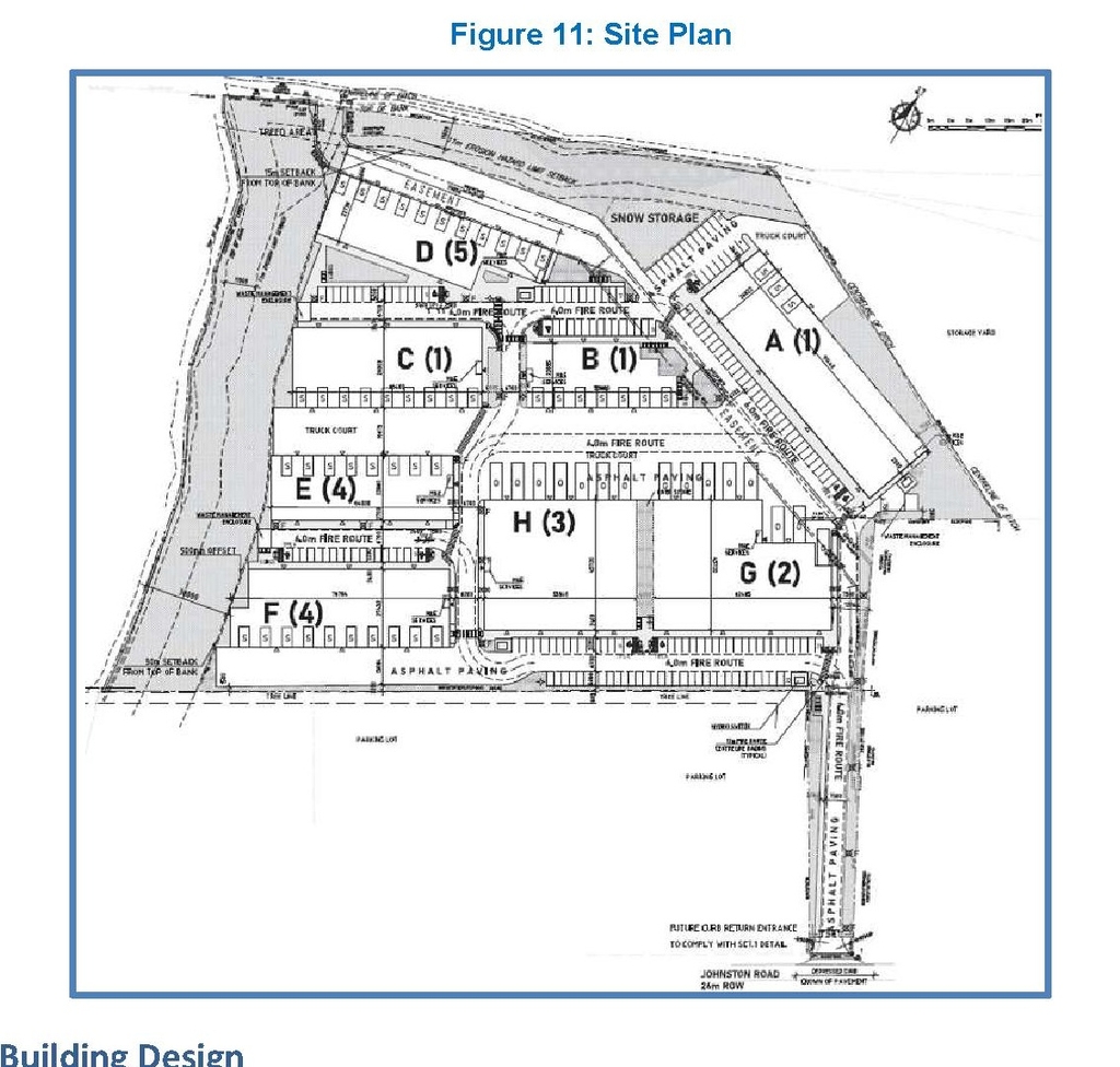 Construction site plan for project from page 15 of the file '2024-08-27 - Planning Rationale and Design Brief - D07-12-24-00964'