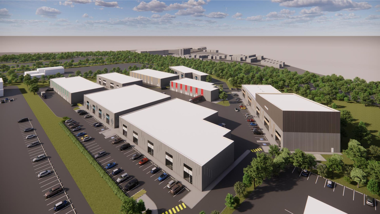 Rendering of building from page 3 of the file '2024-08-27 - Site Context and Street Level Visualization Renders - D07-12-24-0096'