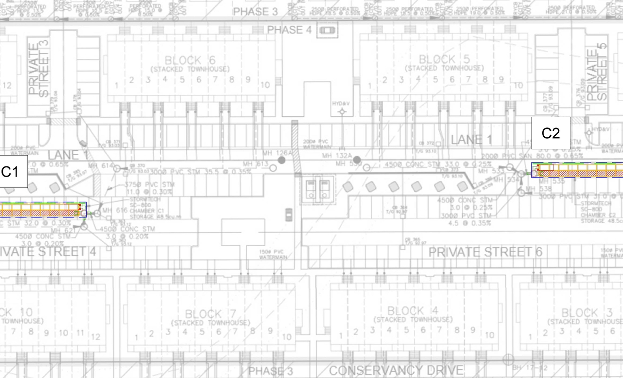 Construction site plan for project from page 45 of the file '2026-01-21 - APPROVED Design Brief Compiled - D07-12-24-0097'