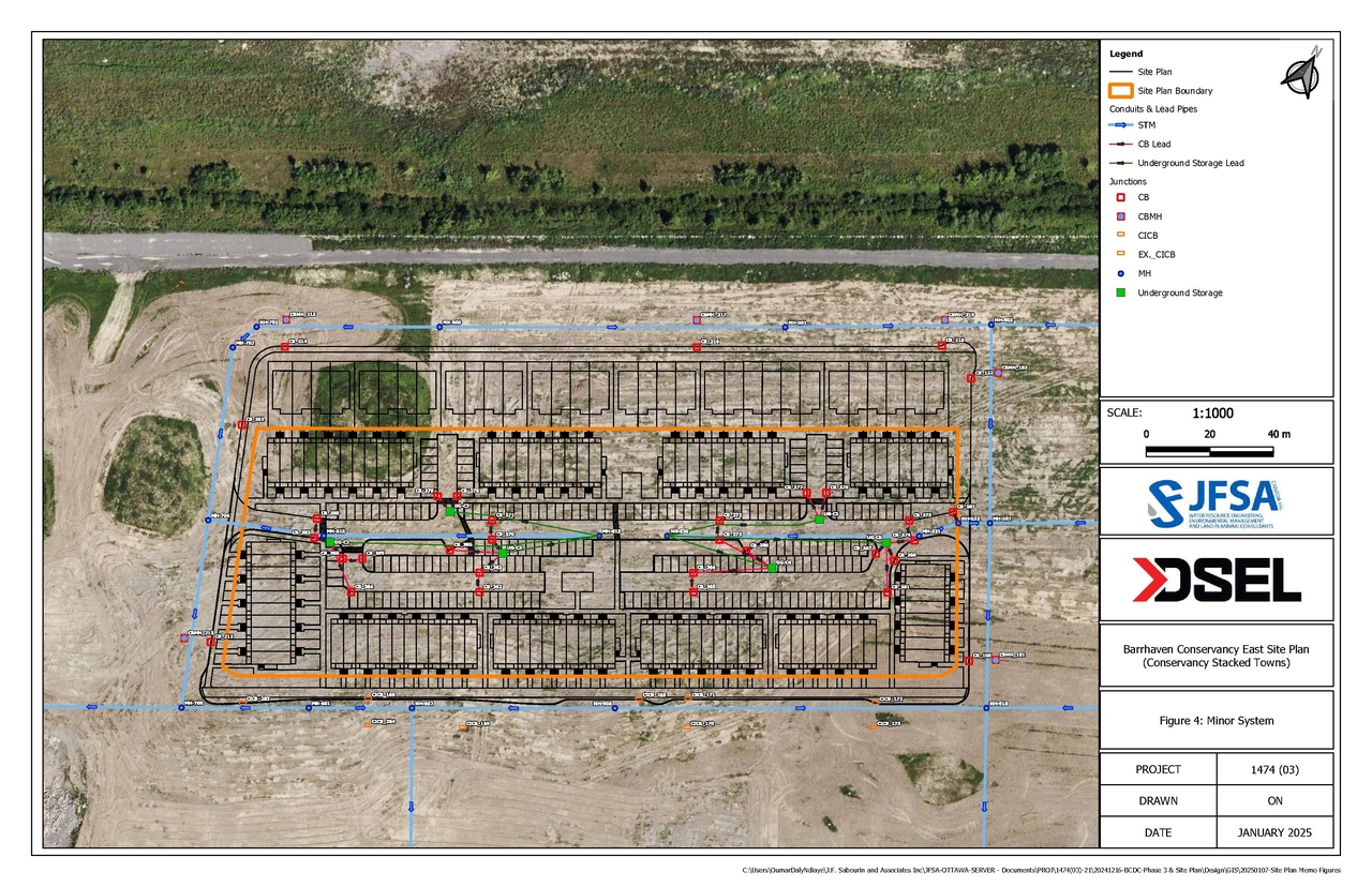Construction site plan for project from page 92 of the file '2025-01-27 - Design Brief - D07-12-24-0097'