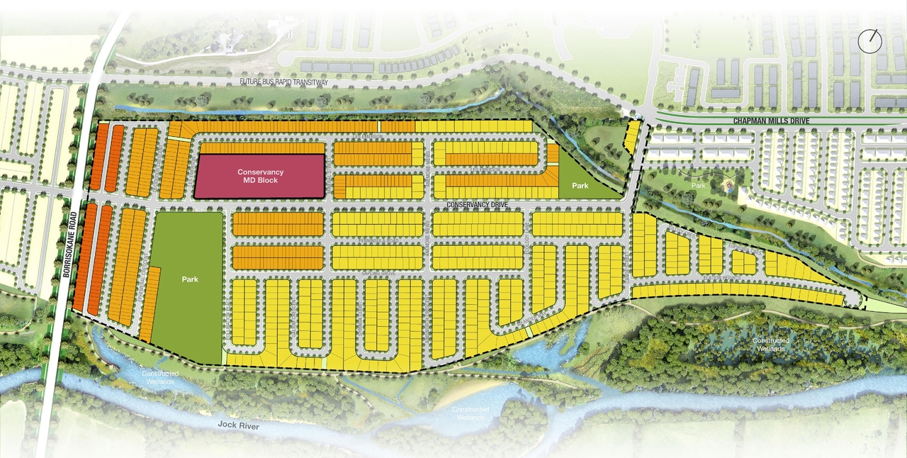 Construction site plan for project from page 11 of the file '2024-09-03 - Urban Design Brief - D07-12-24-0097'
