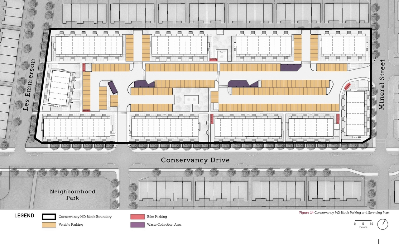 Construction site plan for project from page 25 of the file '2024-09-03 - Urban Design Brief - D07-12-24-0097'