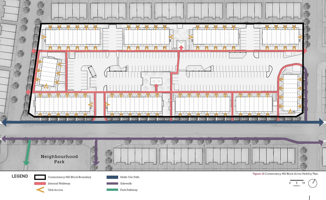 Construction site plan for project from page 27 of the file '2024-09-03 - Urban Design Brief - D07-12-24-0097'