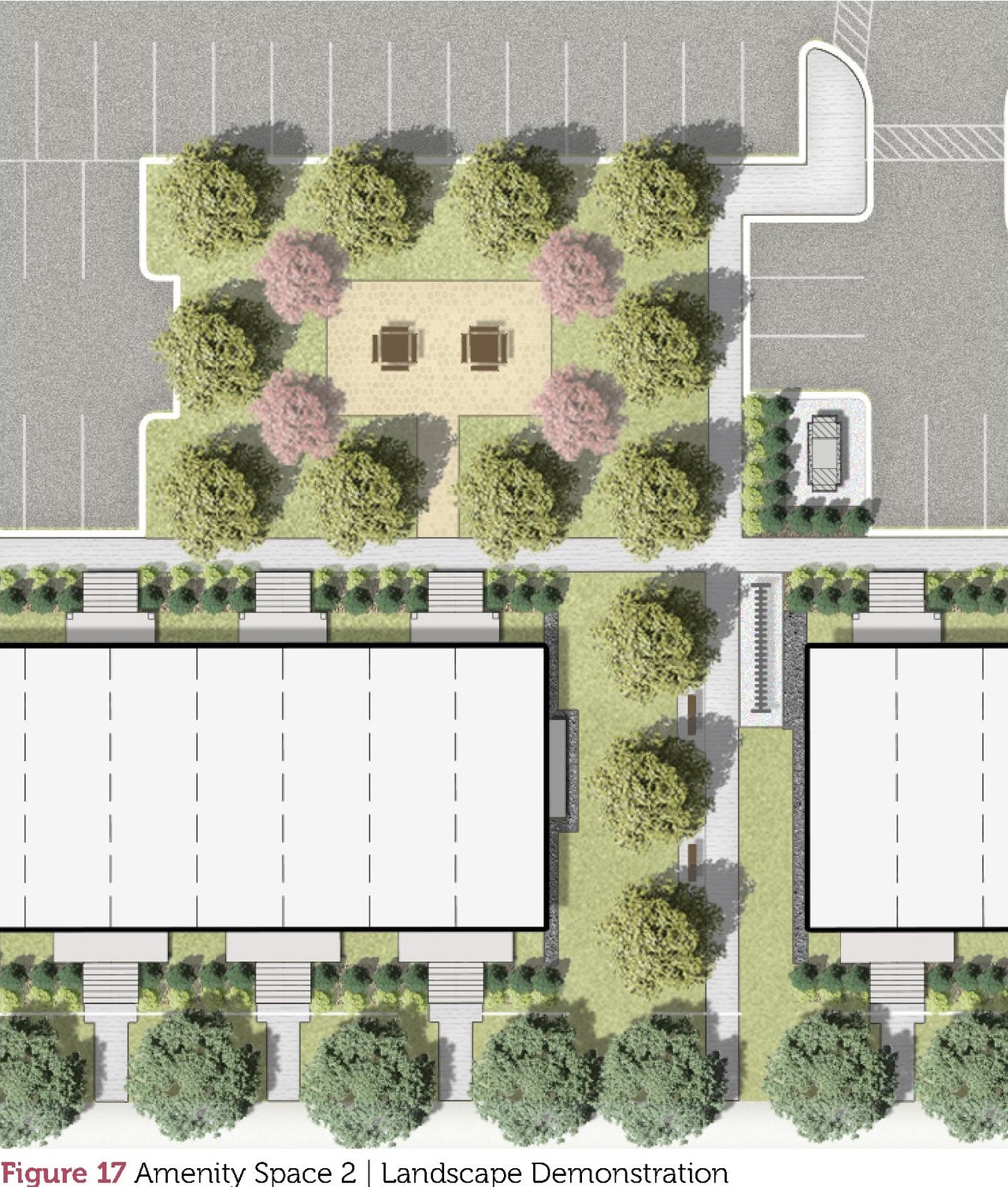 Construction site plan for project from page 28 of the file '2024-09-03 - Urban Design Brief - D07-12-24-0097'