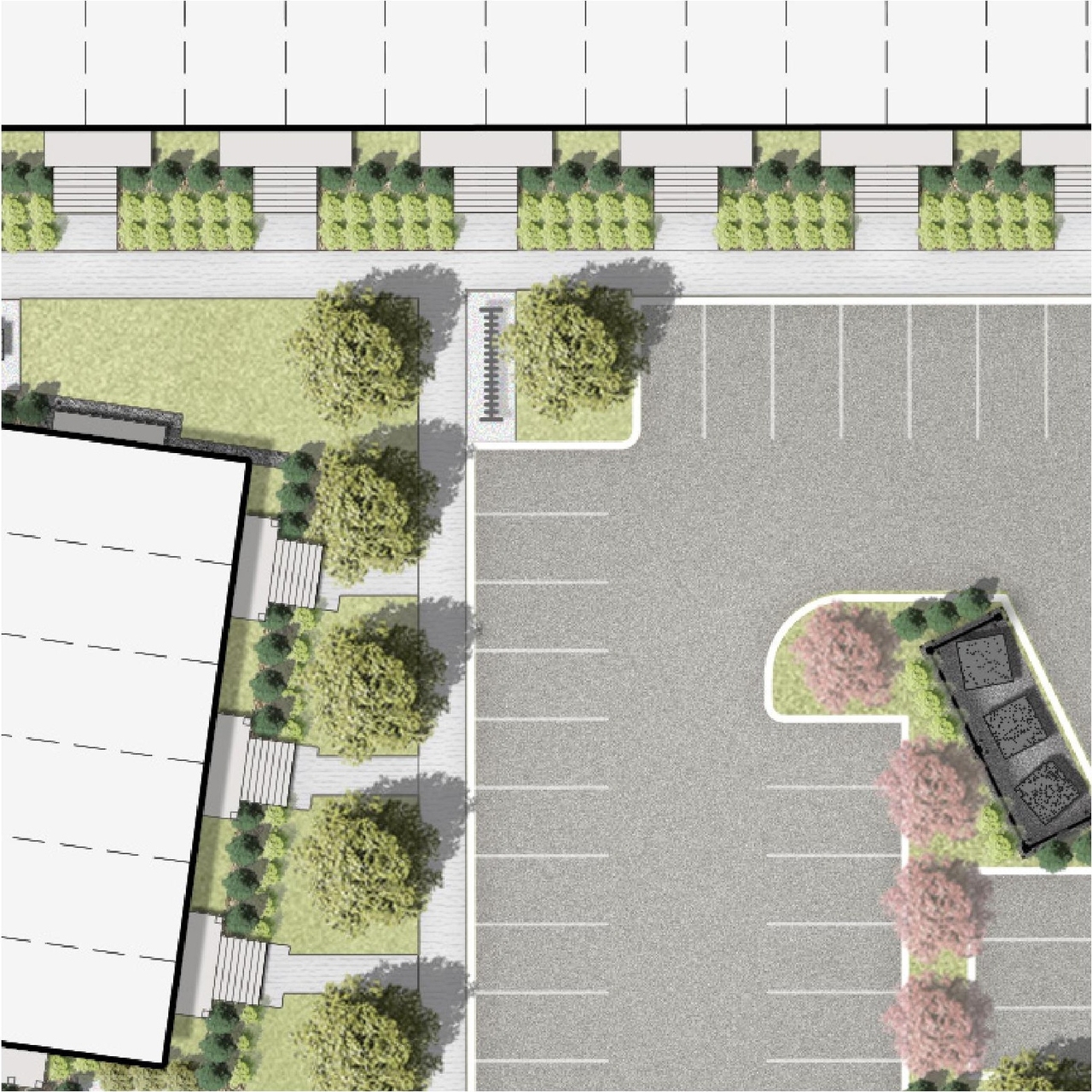Construction site plan for project from page 29 of the file '2024-09-03 - Urban Design Brief - D07-12-24-0097'