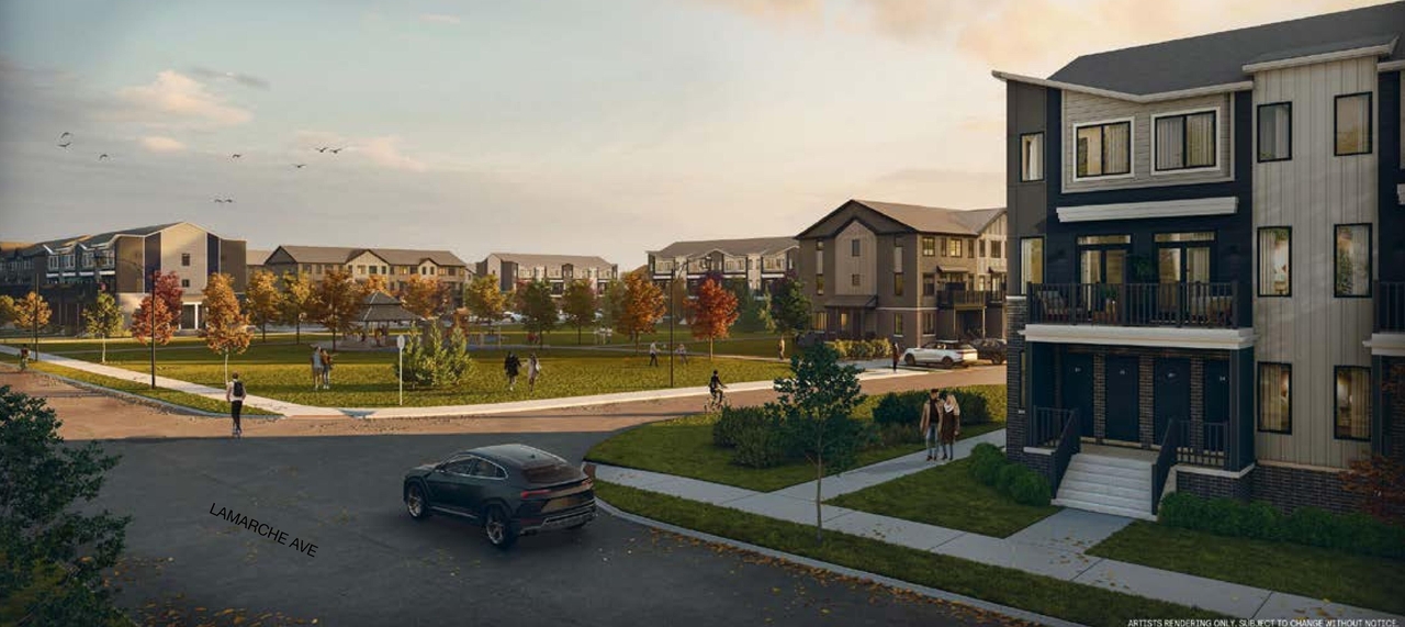 Rendering of building from page 16 of the file '2024-11-15 - Urban Design Brief Planning Rationale - D07-12-24-0103'