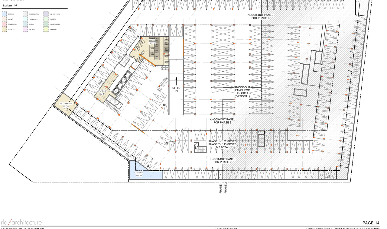 Construction site plan for project from page 24 of the file '2024-09-27 - UDRP Report - D07-12-24-0104'