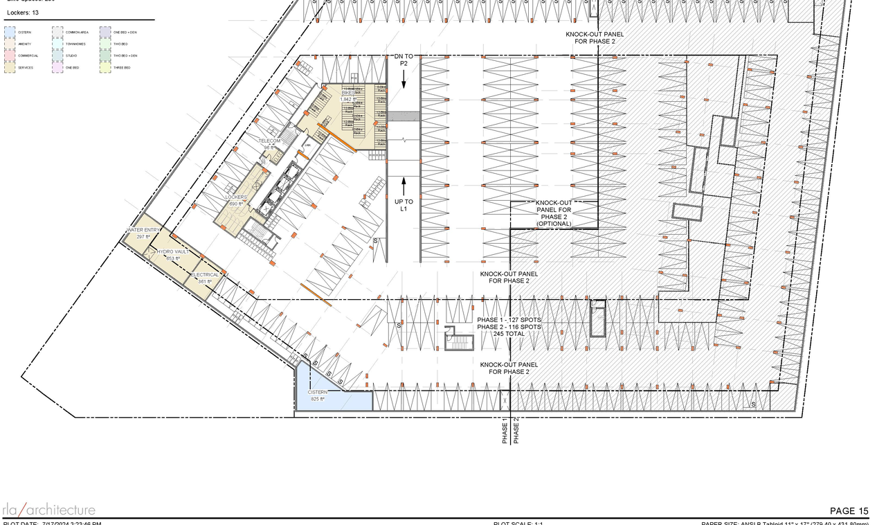 Floor plan for project from page 25 of the file '2024-09-27 - UDRP Report - D07-12-24-0104'