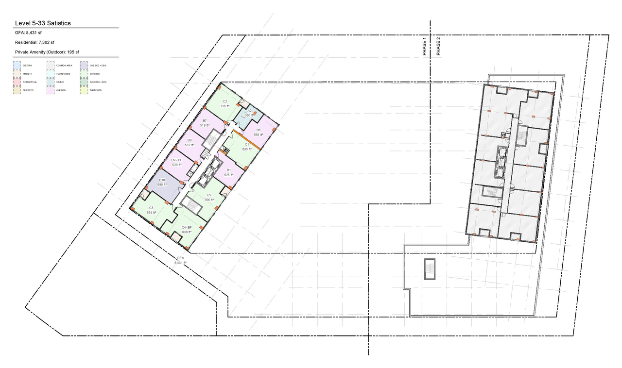 Floor plan for project from page 30 of the file '2024-09-27 - UDRP Report - D07-12-24-0104'