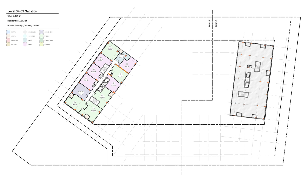 Construction site plan for project from page 31 of the file '2024-09-27 - UDRP Report - D07-12-24-0104'