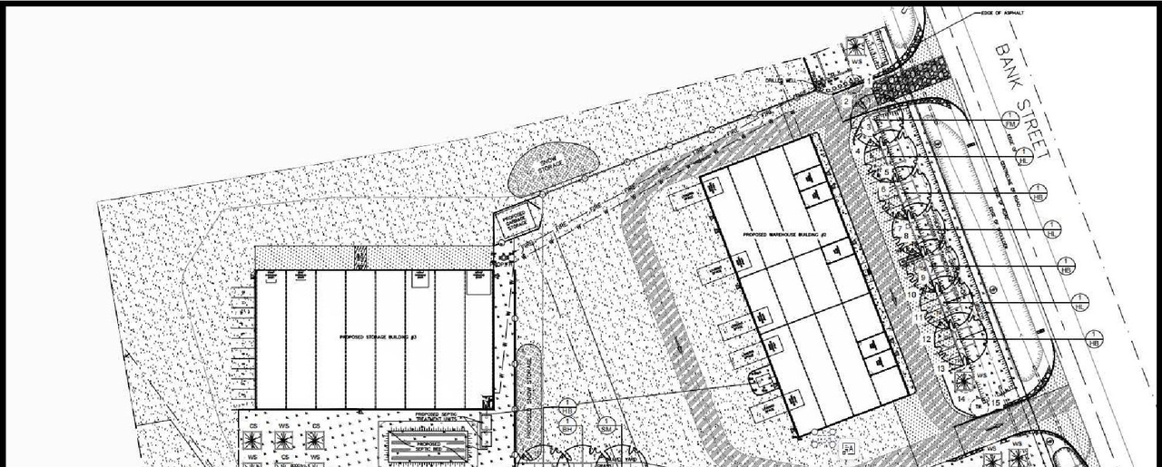 Construction site plan for project from page 17 of the file '2024-09-17 - Design Brief - D07-12-24-0106'