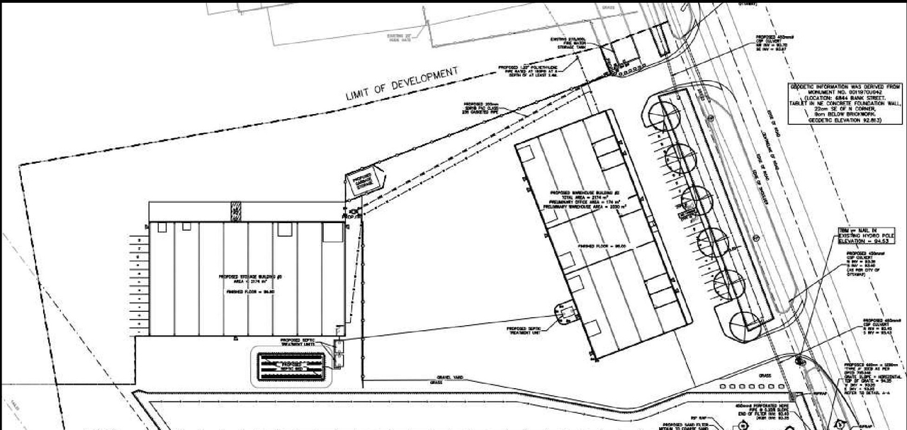 Construction site plan for project from page 18 of the file '2024-09-17 - Design Brief - D07-12-24-0106'