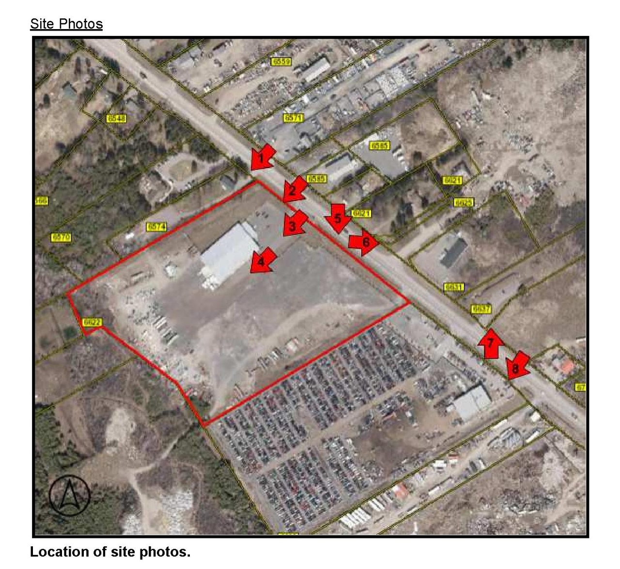 Construction site plan for project from page 8 of the file '2024-09-17 - Design Brief - D07-12-24-0106'