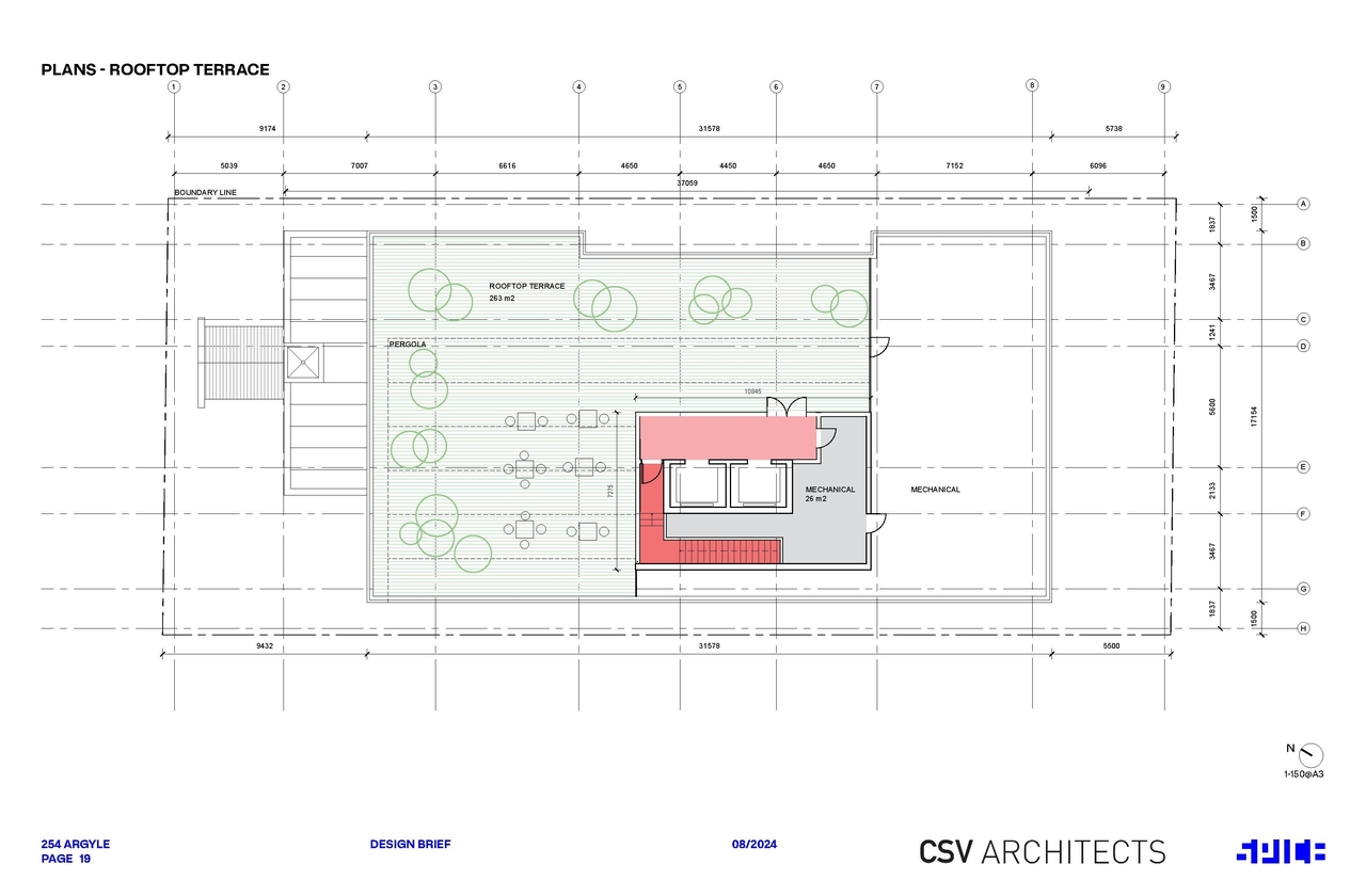 Construction site plan for project from page 89 of the file '2024-09-19 - Urban Design Review Panel Report - D07-12-24-0107'