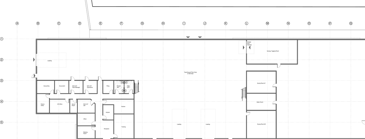 Floor plan for project from page 3 of the file '2025-12-03 - Site Plan Fire Route Floor Plans and Elevations - D07-12-24-0112'