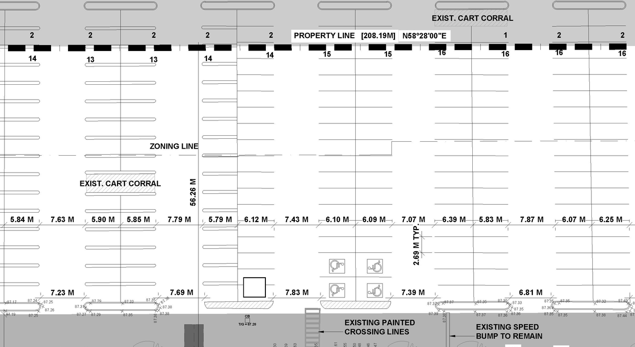 Construction site plan for project from page 29 of the file '2024-10-01 - Design Brief - D07-12-24-0113'