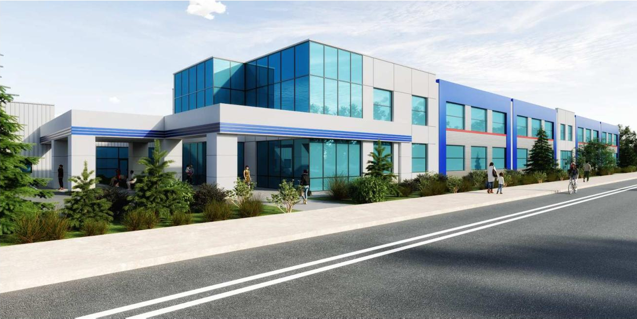 Rendering of building from page 20 of the file '2024-11-27 - Design Brief - D07-12-24-0113'