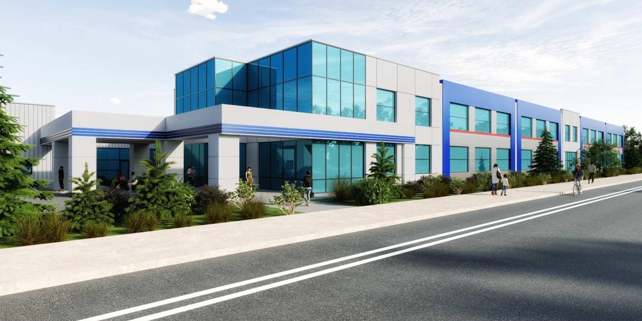 Rendering of building from page 20 of the file '2024-11-27 - Design Brief - D07-12-24-0113'