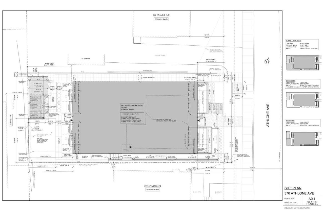 Construction site plan for project from page 11 of the file '2024-10-01 - Urban Design Brief - D07-12-24-0114'