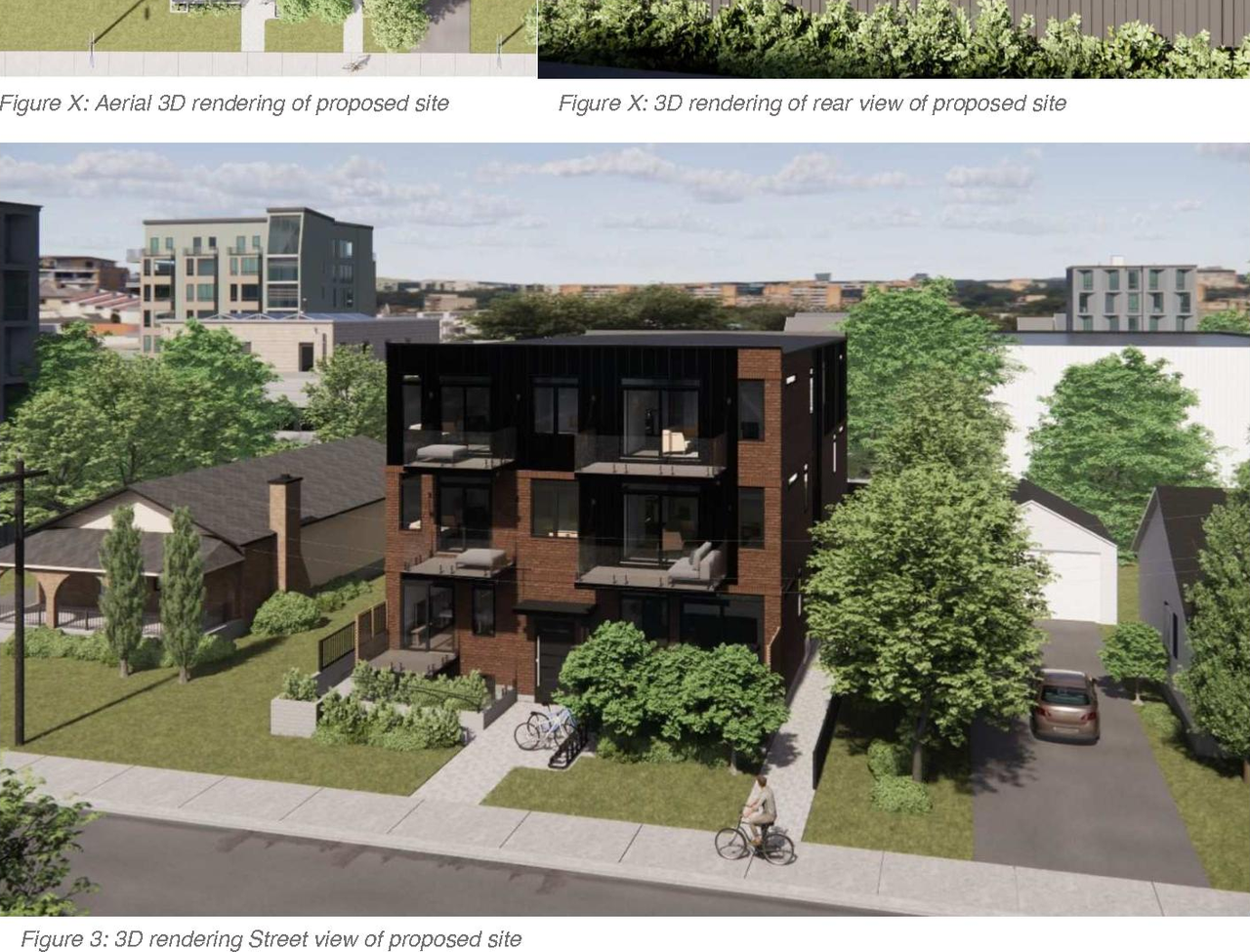 Rendering of building from page 7 of the file '2024-10-01 - Urban Design Brief - D07-12-24-0114'