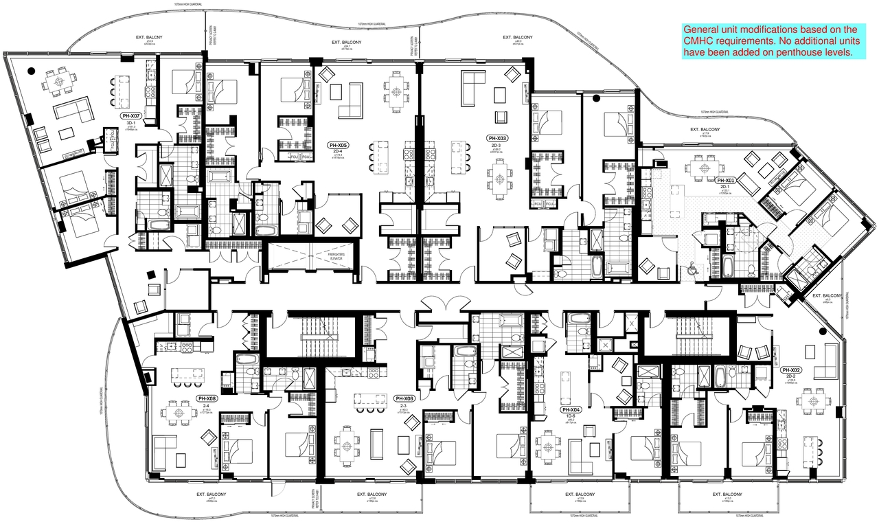 Floor plan for project from page 4 of the file '2024-10-01 - PLT4_Marketing Floor Plans - D07-12-24-0115'