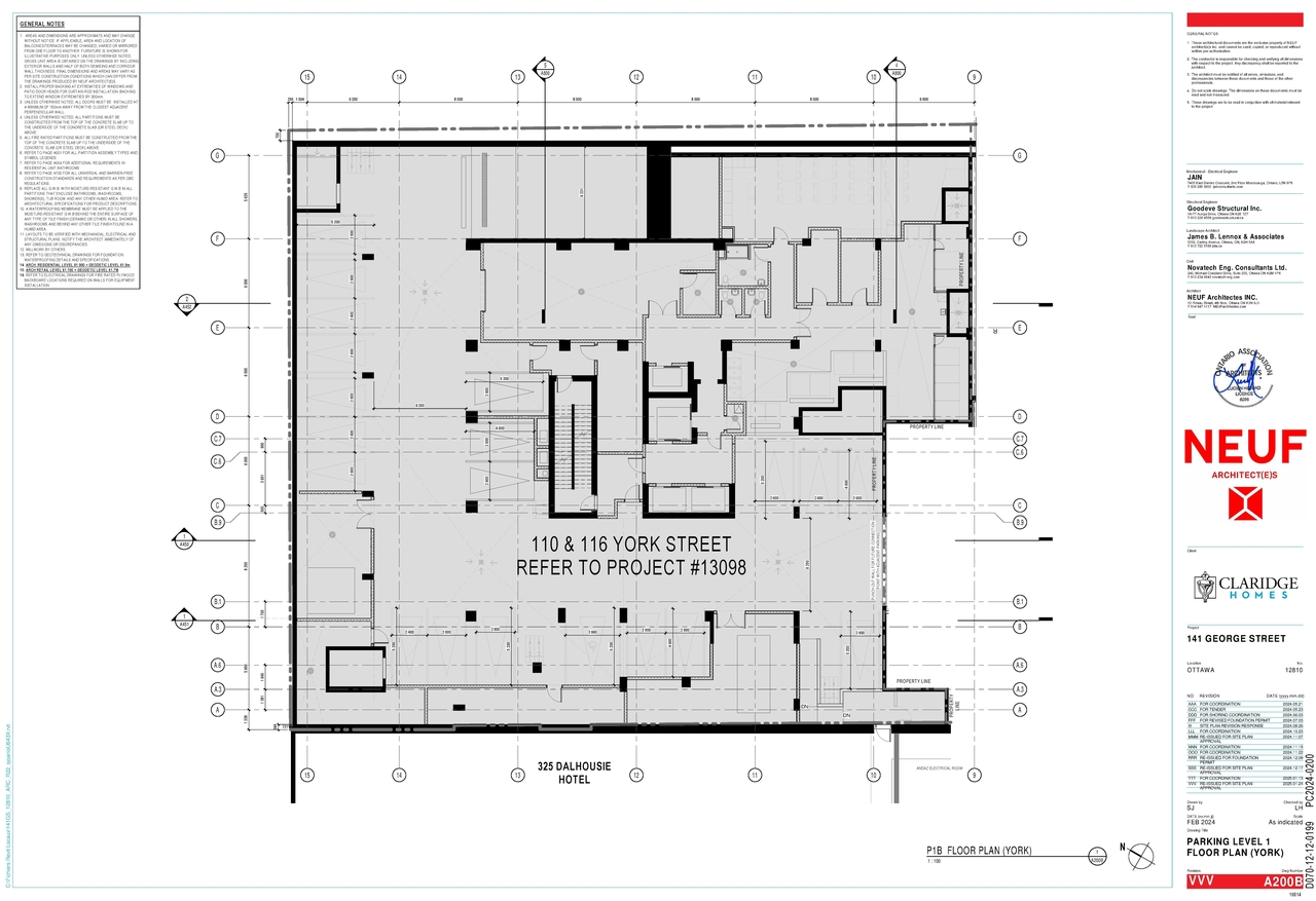 Floor plan for project from page 13 of the file '2025-01-27 - Site and Floor Plans - D07-12-24-0116'